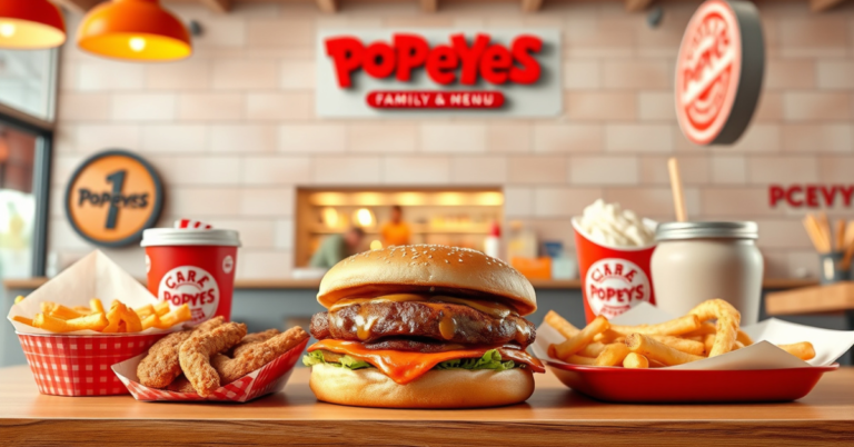 Popeyes Family Menu With Prices For 2026