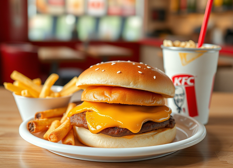 Does KFC offer any low-calorie breakfast options?